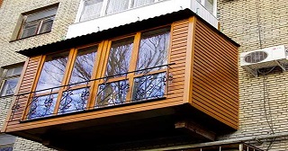 Внешняя отделка балкона Златоуст цена от 1059 руб. м/2.